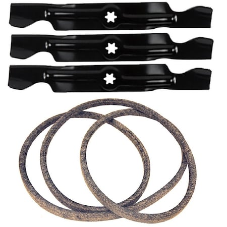 Aic Replacement Parts Deck Maintenance Kit for 50 Zero Turn Troy Bilt Mustang 954-04044BLADES